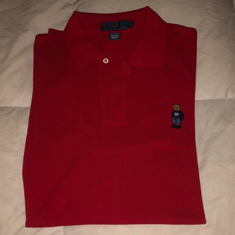 POLO RALPH LAUREN POLO BEAR SHORT SLEEVE POLO